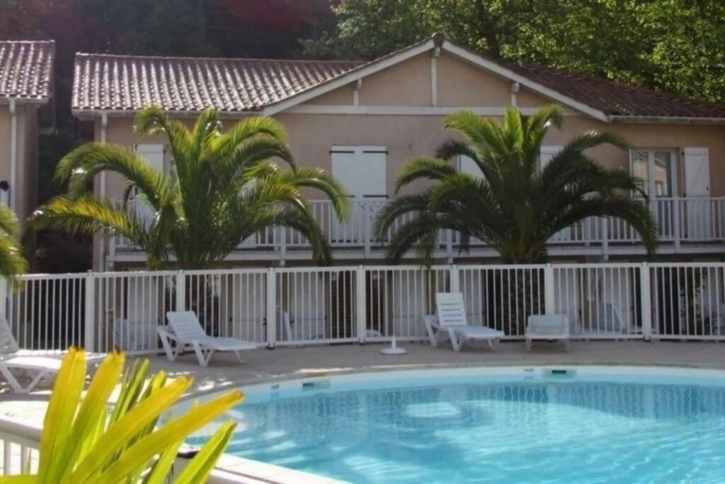 Appartement T3 En Duplex Avec Grande Piscine à Anglet Extérieur photo